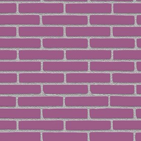 Textures   -   ARCHITECTURE   -   BRICKS   -   Colored Bricks   -  Smooth - Texture colored bricks smooth seamless 00069