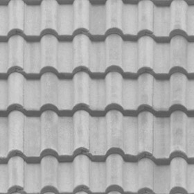 Textures   -   ARCHITECTURE   -   ROOFINGS   -   Clay roofs  - Clay roof texture seamless 19558 - Displacement
