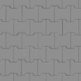 Textures   -   ARCHITECTURE   -   PAVING OUTDOOR   -   Concrete   -   Blocks regular  - concrete paving outdoor texture seamless 21342 - Displacement