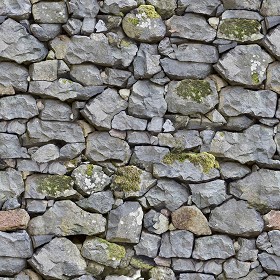 Textures   -   ARCHITECTURE   -   STONES WALLS   -  Stone walls - Old wall stone texture seamless 08569