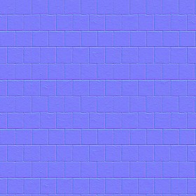 Textures   -   ARCHITECTURE   -   PAVING OUTDOOR   -   Concrete   -   Blocks regular  - Concrete paving PBR texture seamless 21964 - Normal