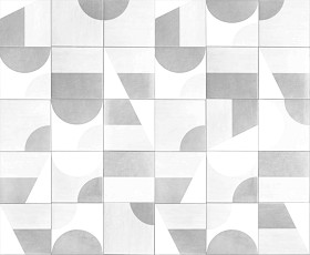 Textures   -   ARCHITECTURE   -   TILES INTERIOR   -   Ornate tiles   -   Geometric patterns  - Mutina puzzle glazed porcelain tile textures seamless 20620 - Ambient occlusion