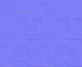 Textures   -   ARCHITECTURE   -   TILES INTERIOR   -   Ornate tiles   -   Geometric patterns  - Mutina puzzle glazed porcelain tile textures seamless 20620 - Normal