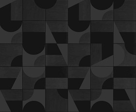 Textures   -   ARCHITECTURE   -   TILES INTERIOR   -   Ornate tiles   -   Geometric patterns  - Mutina puzzle glazed porcelain tile textures seamless 20620 - Specular