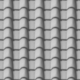 Textures   -   ARCHITECTURE   -   ROOFINGS   -   Clay roofs  - Clay roof texture seamless 19565 - Displacement