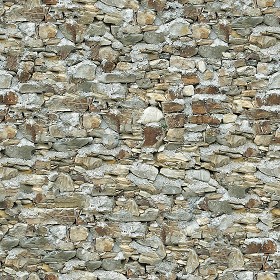 Textures   -   ARCHITECTURE   -   STONES WALLS   -  Stone walls - Old wall stone texture seamless 08575