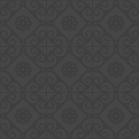 Textures   -   ARCHITECTURE   -   TILES INTERIOR   -   Ornate tiles   -   Geometric patterns  - Geometric patterns tile texture seamless 21241 - Displacement
