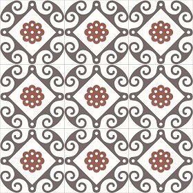 Textures   -   ARCHITECTURE   -   TILES INTERIOR   -   Ornate tiles   -  Geometric patterns - Geometric patterns tile texture seamless 21241
