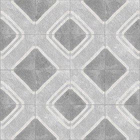 Textures   -   ARCHITECTURE   -   TILES INTERIOR   -   Ornate tiles   -   Geometric patterns  - Ceramic geometric tiles PBR texture seamless 21924 (seamless)