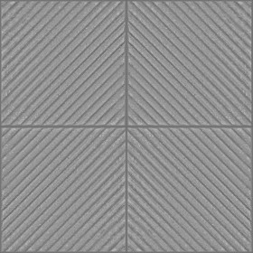 Textures   -   ARCHITECTURE   -   PAVING OUTDOOR   -   Concrete   -   Blocks regular  - Ramp concrete tiles PBR texture seamless 21970 - Displacement