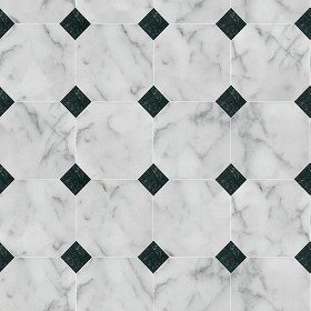 Textures   -   ARCHITECTURE   -   TILES INTERIOR   -   Marble tiles   -  White - Carrara marble floor tile texture seamless 14820