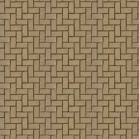 Textures   -   ARCHITECTURE   -   PAVING OUTDOOR   -   Concrete   -  Herringbone - Concrete paving herringbone outdoor texture seamless 05808