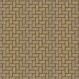 Textures   -   ARCHITECTURE   -   PAVING OUTDOOR   -   Concrete   -   Herringbone  - Concrete paving herringbone outdoor texture seamless 05808 (seamless)