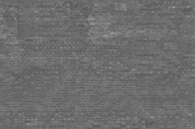 Textures   -   ARCHITECTURE   -   BRICKS   -   Dirty Bricks  - Dirty bricks texture seamless 00161 - Displacement