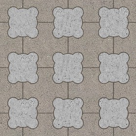 Textures   -   ARCHITECTURE   -   PAVING OUTDOOR   -   Concrete   -   Blocks mixed  - Paving concrete mixed size texture seamless 05580 (seamless)