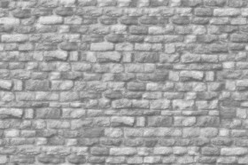 Textures   -   ARCHITECTURE   -   STONES WALLS   -   Stone blocks  - Wall stone with regular blocks texture seamless 08311 - Displacement