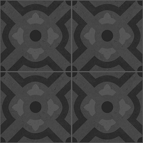 Textures   -   ARCHITECTURE   -   TILES INTERIOR   -   Ornate tiles   -   Geometric patterns  - Ceramic geometric tiles PBR texture seamless 21932 - Specular