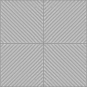 Textures   -   ARCHITECTURE   -   PAVING OUTDOOR   -   Concrete   -   Blocks regular  - Ramp concrete tiles PBR texture seamless 21972 - Displacement