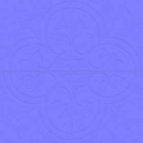 Textures   -   ARCHITECTURE   -   TILES INTERIOR   -   Ornate tiles   -   Geometric patterns  - Ceramic geometric tiles PBR texture seamless 21933 - Normal