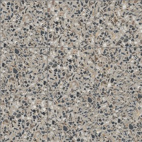 Textures   -   ARCHITECTURE   -   PAVING OUTDOOR   -  Exposed aggregate - Exposed aggregate concrete tile PBR textures seamless 21763