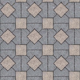 Textures   -   ARCHITECTURE   -   PAVING OUTDOOR   -   Concrete   -  Blocks mixed - Paving concrete mixed size texture seamless 05563