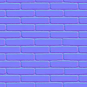 Textures   -   ARCHITECTURE   -   BRICKS   -   Colored Bricks   -   Smooth  - Texture colored bricks smooth seamless 00053 - Normal