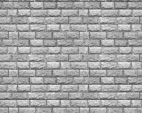 Textures   -   ARCHITECTURE   -   STONES WALLS   -   Claddings stone   -   Exterior  - Wall cladding stone texture seamless 07739 - Bump