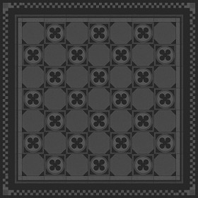 Textures   -   ARCHITECTURE   -   TILES INTERIOR   -   Cement - Encaustic   -   Cement  - Cement concrete tile texture seamless 13335 - Specular