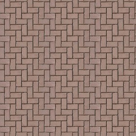 Textures   -   ARCHITECTURE   -   PAVING OUTDOOR   -   Concrete   -   Herringbone  - Concrete paving herringbone outdoor texture seamless 05809 (seamless)