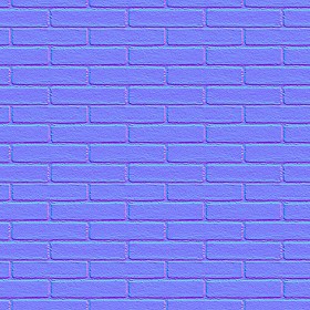 Textures   -   ARCHITECTURE   -   BRICKS   -   White Bricks  - White bricks texture seamless 00509 - Normal