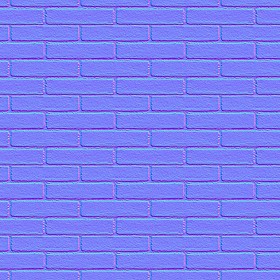 Textures   -   ARCHITECTURE   -   BRICKS   -   White Bricks  - White bricks texture seamless 00509 - Normal
