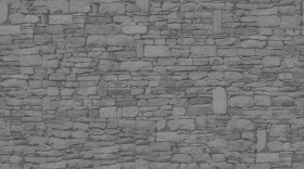 Textures   -   ARCHITECTURE   -   STONES WALLS   -   Stone walls  - Old wall stone texture seamless 17338 - Displacement
