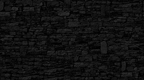 Textures   -   ARCHITECTURE   -   STONES WALLS   -   Stone walls  - Old wall stone texture seamless 17338 - Specular