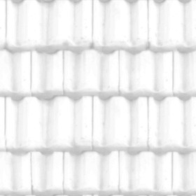 Textures   -   ARCHITECTURE   -   ROOFINGS   -   Clay roofs  - Clay roof texture seamless 19582 - Ambient occlusion