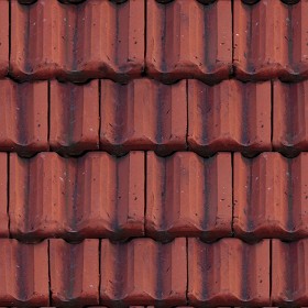 Textures   -   ARCHITECTURE   -   ROOFINGS   -  Clay roofs - Clay roof texture seamless 19582