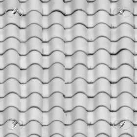 Textures   -   ARCHITECTURE   -   ROOFINGS   -   Clay roofs  - Clay roof texture seamless 19583 - Displacement