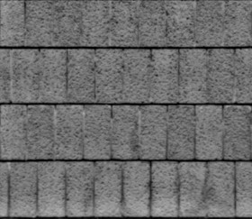 Textures   -   ARCHITECTURE   -   BRICKS   -   Facing Bricks   -   Rustic  - Wall cladding rustic bricks texture seamless 19367 - Displacement