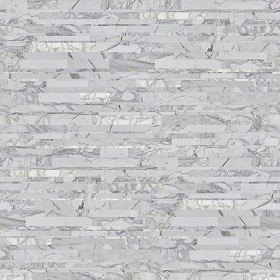 Textures   -   ARCHITECTURE   -   MARBLE SLABS   -  Marble wall cladding - Calacatta recycled marble slab Pbr texture seamless 22217