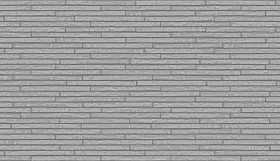 Textures   -   ARCHITECTURE   -   WALLS TILE OUTSIDE  - Clay bricks wall cladding PBR texture seamless 21721 - Displacement