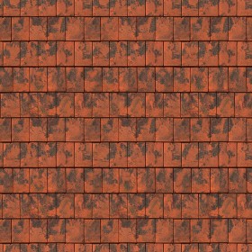 Textures   -   ARCHITECTURE   -   ROOFINGS   -   Clay roofs  - Clay roofing Gauloise texture seamless 03360 (seamless)