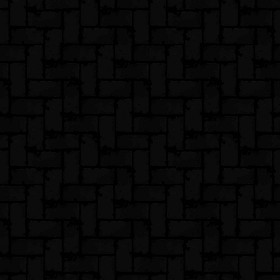 Textures   -   ARCHITECTURE   -   PAVING OUTDOOR   -   Concrete   -   Herringbone  - Concrete paving herringbone outdoor texture seamless 05810 - Specular