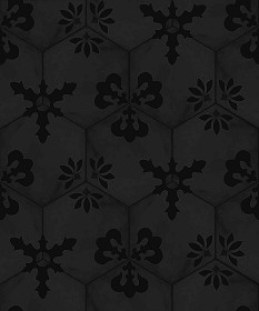 Textures   -   ARCHITECTURE   -   TILES INTERIOR   -   Hexagonal mixed  - Hexagonal tile texture seamless 17120 - Specular