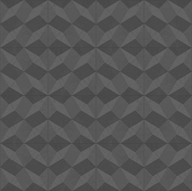 Textures   -   ARCHITECTURE   -   TILES INTERIOR   -   Marble tiles   -   White  - Illusion black white marble floor tile texture seamless 14822 - Specular