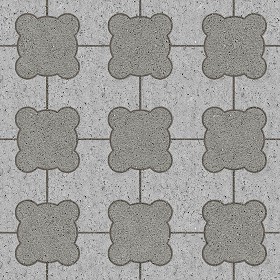 Textures   -   ARCHITECTURE   -   PAVING OUTDOOR   -   Concrete   -  Blocks mixed - Paving concrete mixed size texture seamless 05582