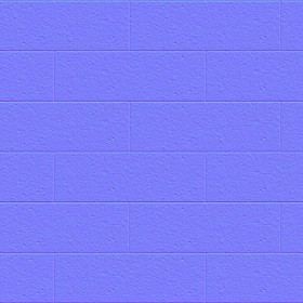 Textures   -   ARCHITECTURE   -   TILES INTERIOR   -   Stone tiles  - Rectangular basalt stone tile texture seamless 15979 - Normal