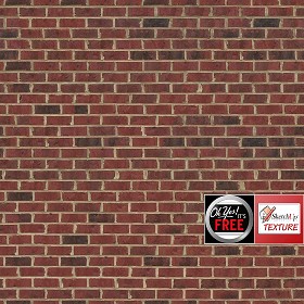 Textures   -   FREE PBR TEXTURES  - red wall bricks PBR texture seamless 21465