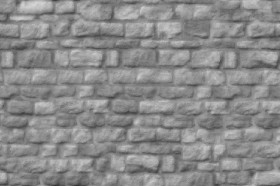 Textures   -   ARCHITECTURE   -   STONES WALLS   -   Stone blocks  - Wall stone with regular blocks texture seamless 08313 - Displacement
