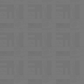 Textures   -   ARCHITECTURE   -   WOOD FLOORS   -   Parquet square  - Wood flooring square texture seamless 05407 - Displacement