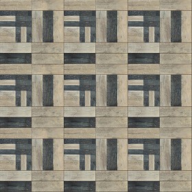 Textures   -   ARCHITECTURE   -   WOOD FLOORS   -   Parquet square  - Wood flooring square texture seamless 05407 (seamless)