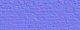 Textures   -   ARCHITECTURE   -   STONES WALLS   -   Stone walls  - Italy old wall stone texture seamless 18042 - Normal